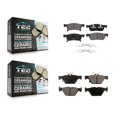 [Avant + Arrière] Kit de plaquette (céramique) de frein pour 2019-2022 Subaru Ascent KTC-100680