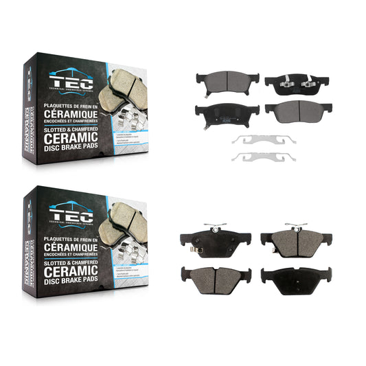 [Avant + Arrière] Kit de plaquette (céramique) de frein pour 2019-2022 Subaru Ascent KTC-100680