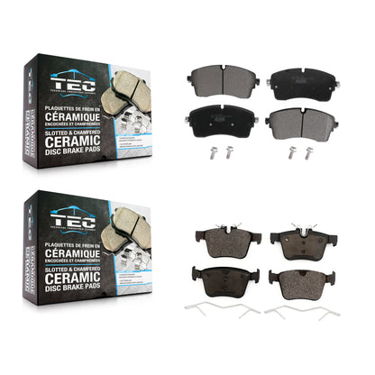 [Avant + Arrière] Kit de plaquette (céramique) de frein pour Jaguar E-Pace KTC-100689