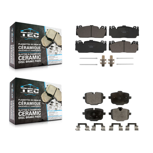 [Avant + Arrière] Kit de plaquette (céramique) de frein pour BMW M5 M6 Gran Coupe sans Composite Brakes KTC-100697