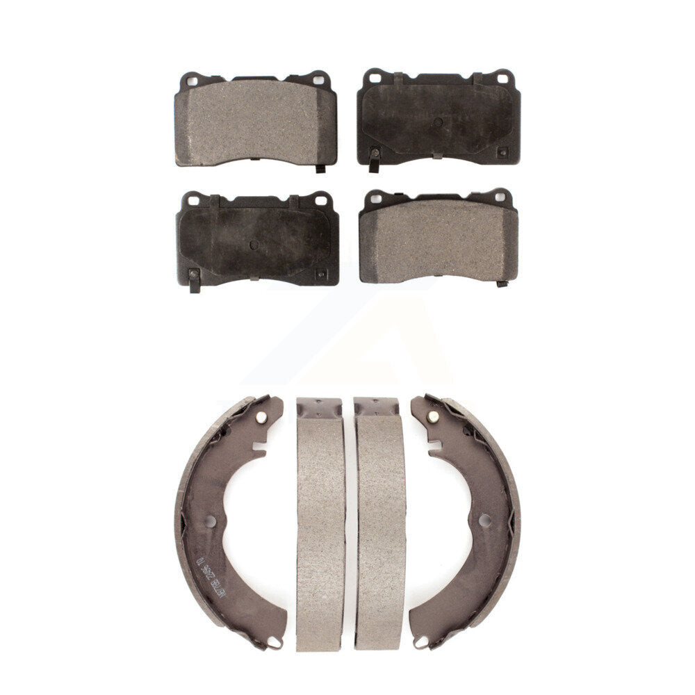 [Avant + Arrière] Kit de plaquette (céramique) de frein pour Mitsubishi Lancer KTN-100002