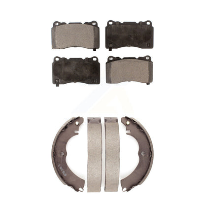 [Avant + Arrière] Kit de plaquette (céramique) de frein pour Mitsubishi Lancer KTN-100002