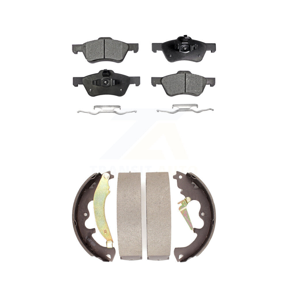 [Avant + Arrière] Kit de plaquette (céramique) de frein pour Ford Escape Mercury Mariner Mazda Tribute KTN-100010