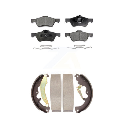 [Avant + Arrière] Kit de plaquette (céramique) de frein pour Ford Escape Mercury Mariner Mazda Tribute KTN-100010