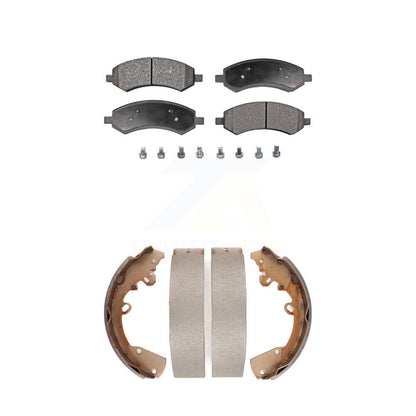 [Avant + Arrière] Kit de plaquette (céramique) de frein pour Dakota Dodge Mitsubishi Raider Ram KTN-100014