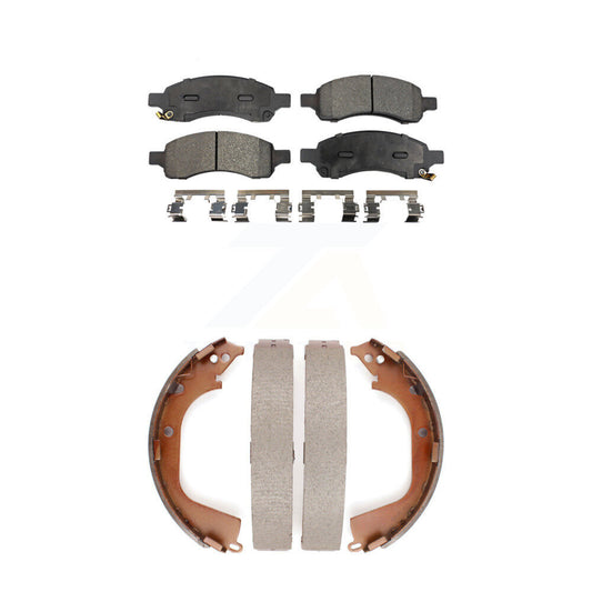 [Avant + Arrière] Kit de plaquette (céramique) de frein pour Chevrolet Colorado GMC Canyon KTN-100022