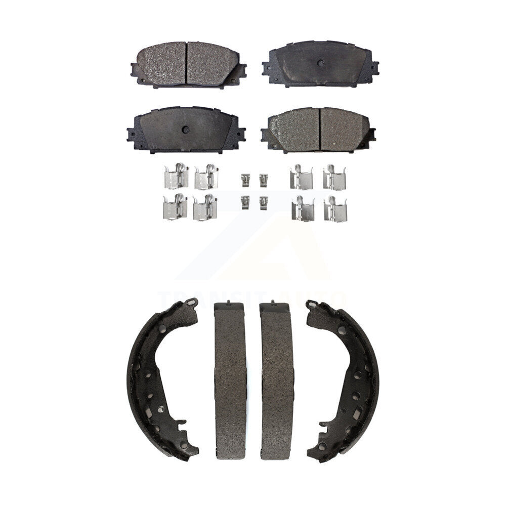 [Avant + Arrière] Kit de plaquette (céramique) de frein pour Toyota Yaris KTN-100023