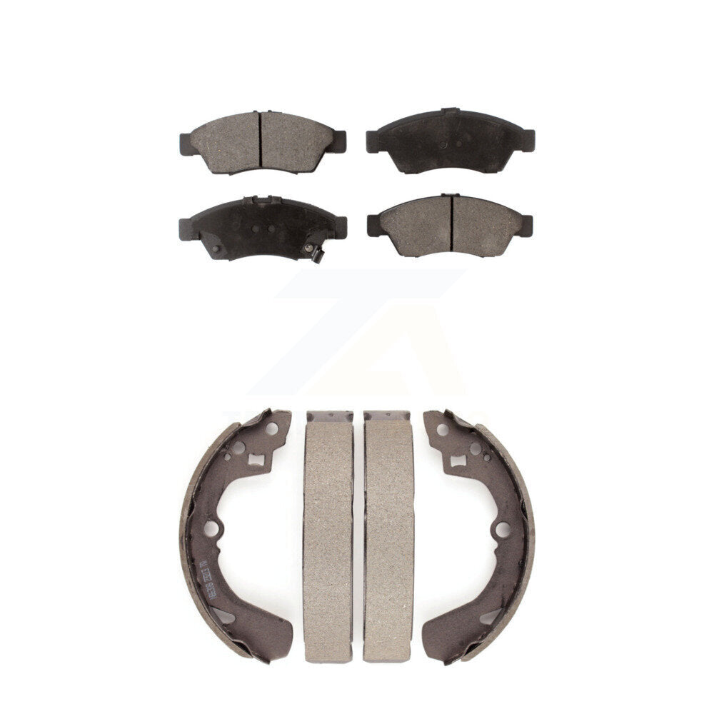 [Avant + Arrière] Kit de plaquette (céramique) de frein pour 2006-2007 Suzuki Aerio KTN-100026