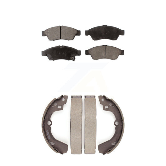 [Avant + Arrière] Kit de plaquette (céramique) de frein pour 2006-2007 Suzuki Aerio KTN-100026