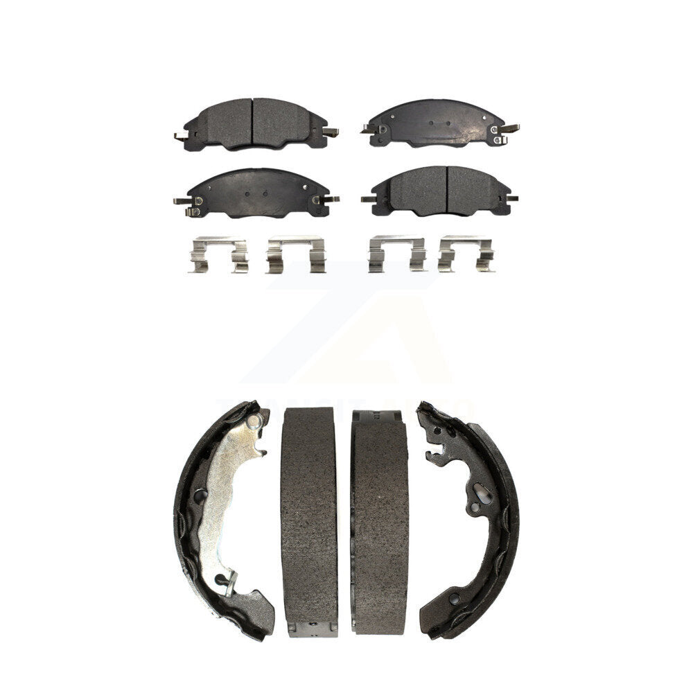 [Avant + Arrière] Kit de plaquette (céramique) de frein pour 2008-2011 Ford Focus KTN-100030