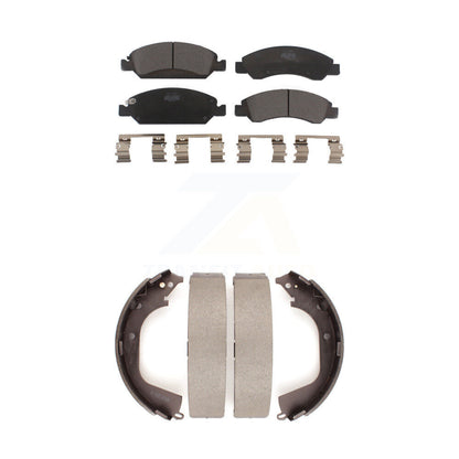 [Avant + Arrière] Kit de plaquette (céramique) de frein pour Chevrolet Silverado 1500 GMC Sierra KTN-100033
