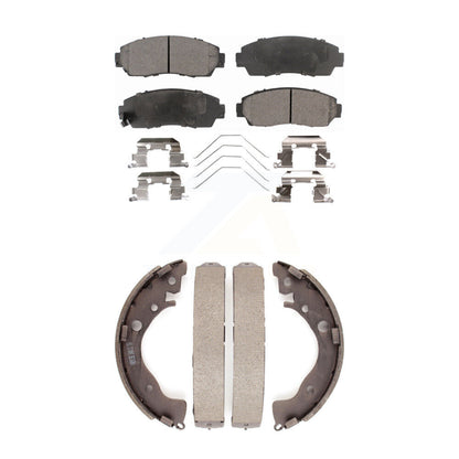 [Avant + Arrière] Kit de plaquette (céramique) de frein pour Honda Civic KTN-100037