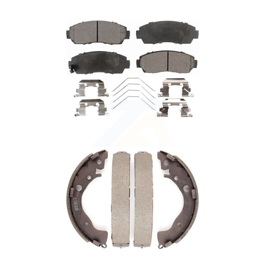 [Avant + Arrière] Kit de plaquette (céramique) de frein pour Honda Civic KTN-100037