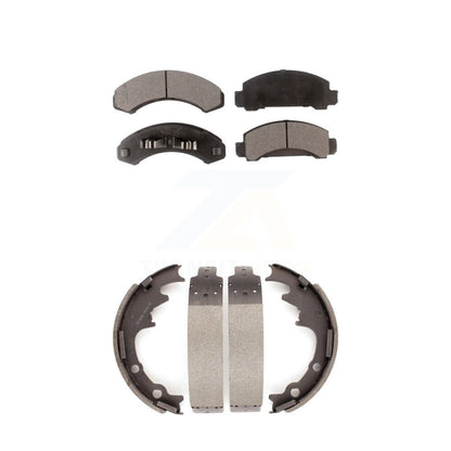 [Avant + Arrière] Kit de plaquette (céramique) de frein pour Ford Ranger Bronco II Mazda B4000 B3000 B2300 KTN-100050