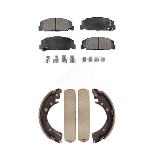 [Avant + Arrière] Kit de plaquette (céramique) de frein pour Honda Civic Accord KTN-100053