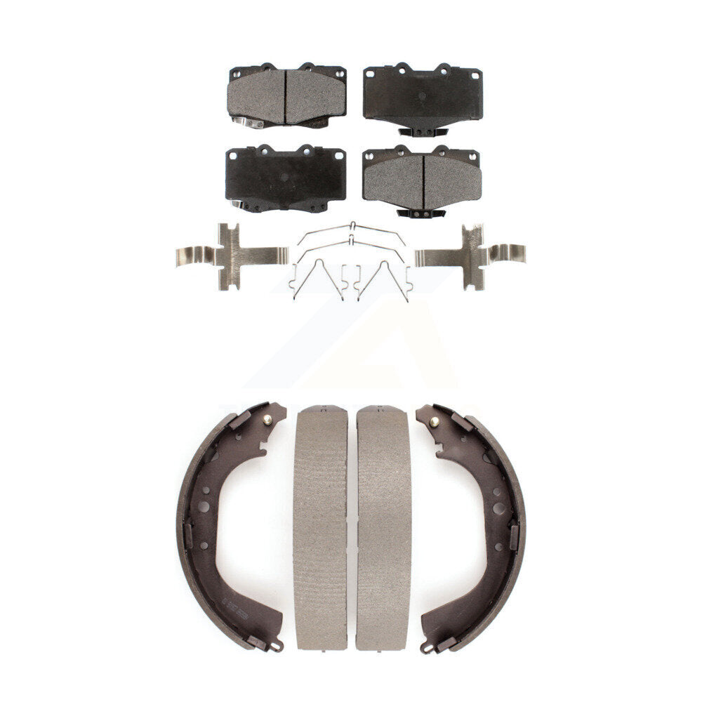 [Avant + Arrière] Kit de plaquette (céramique) de frein pour Toyota 4Runner Pickup Tacoma KTN-100064