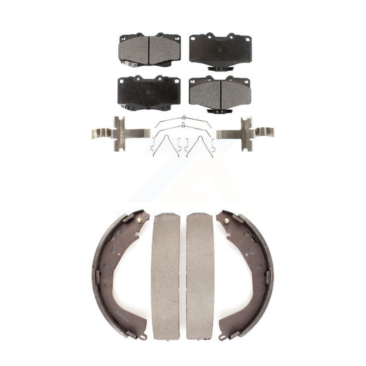 [Avant + Arrière] Kit de plaquette (céramique) de frein pour Toyota Tacoma 4Runner KTN-100065