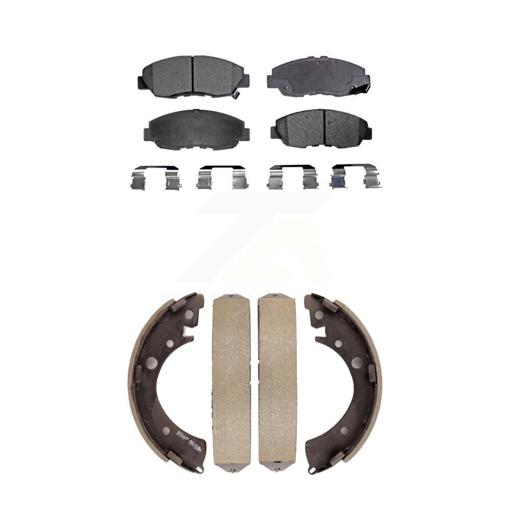 [Avant + Arrière] Kit de plaquette (céramique) de frein pour Honda Civic Acura EL KTN-100072