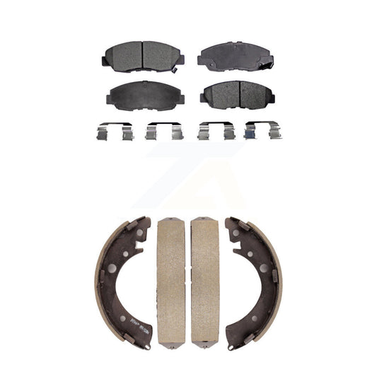 [Avant + Arrière] Kit de plaquette (céramique) de frein pour Honda Civic Acura EL KTN-100072