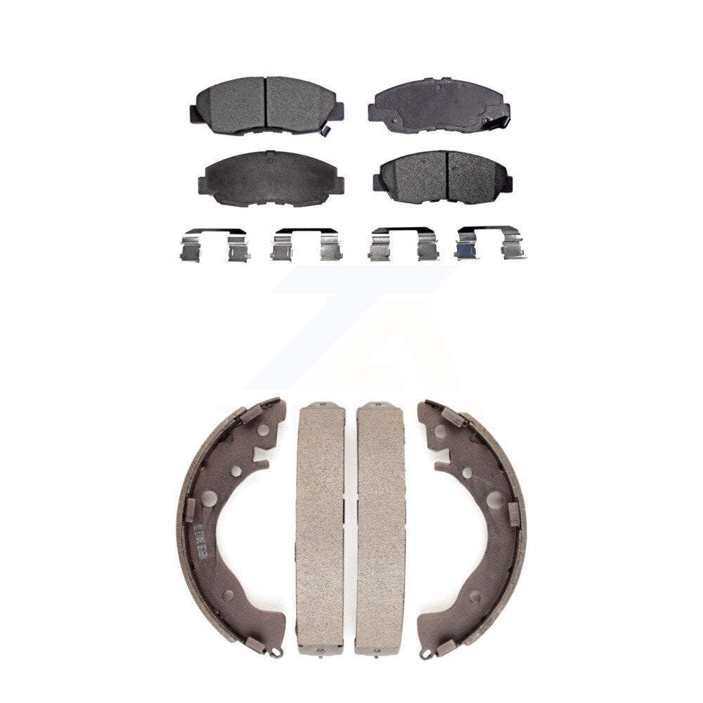 [Avant + Arrière] Kit de plaquette (céramique) de frein pour Honda Civic Insight KTN-100074