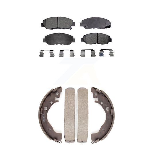 [Avant + Arrière] Kit de plaquette (céramique) de frein pour Honda Civic Insight KTN-100074