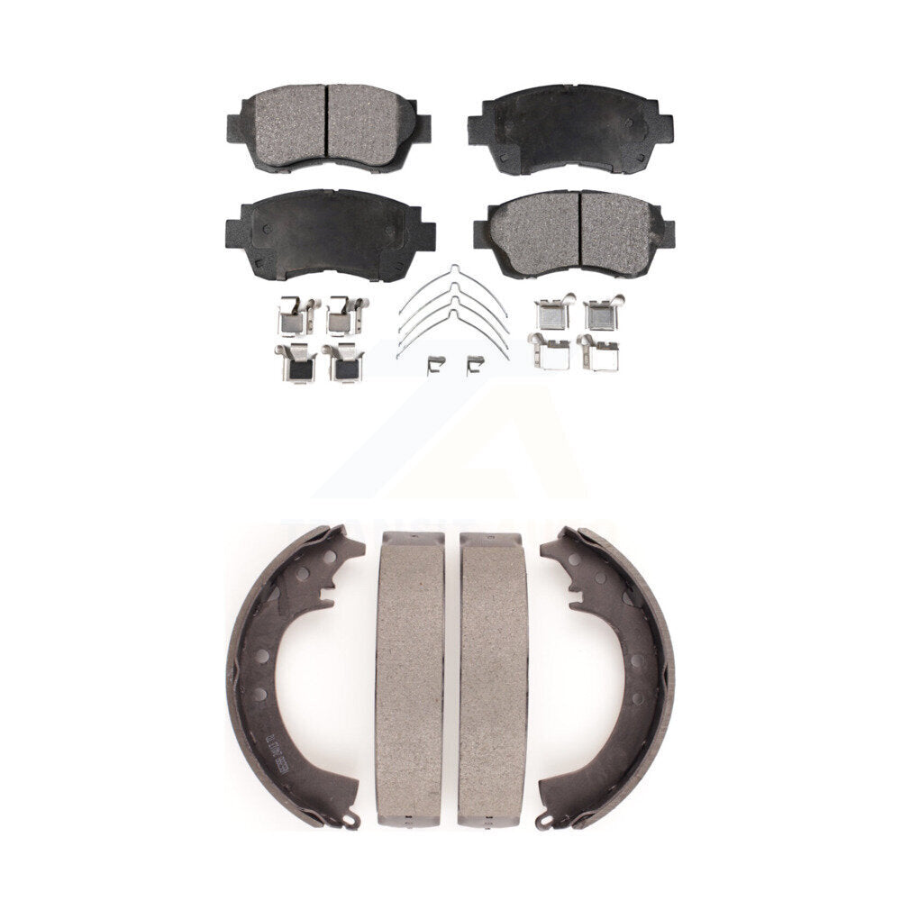 [Avant + Arrière] Kit de plaquette (céramique) de frein pour Toyota Camry KTN-100075