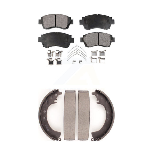 [Avant + Arrière] Kit de plaquette (céramique) de frein pour Toyota Camry KTN-100075