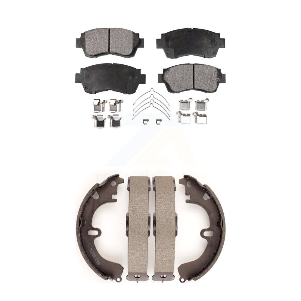 [Avant + Arrière] Kit de plaquette (céramique) de frein pour 1994-1995 Toyota Celica GT KTN-100076