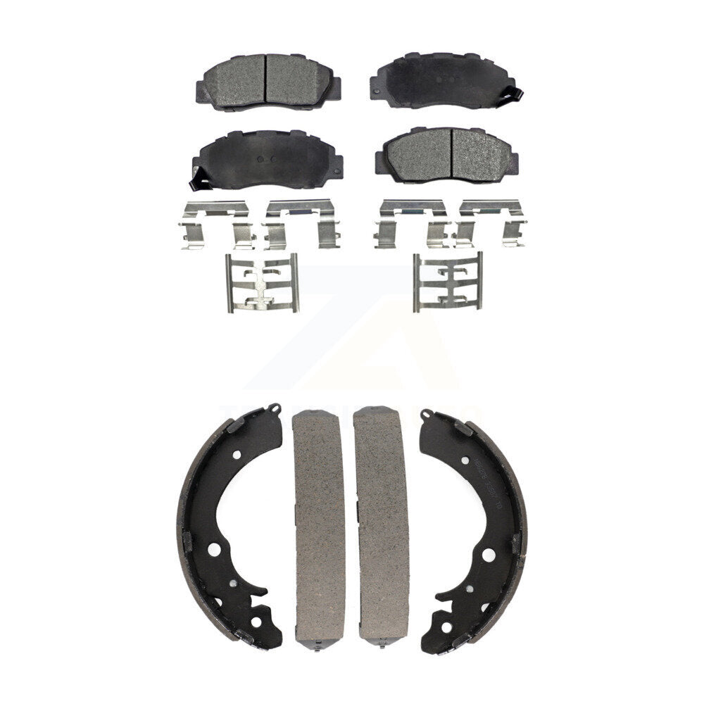 [Avant + Arrière] Kit de plaquette (céramique) de frein pour Honda Accord CR-V KTN-100082