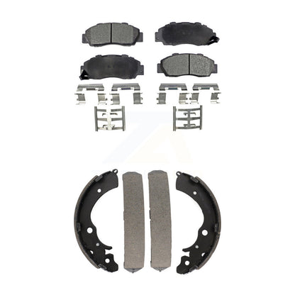 [Avant + Arrière] Kit de plaquette (céramique) de frein pour Honda Accord CR-V KTN-100082