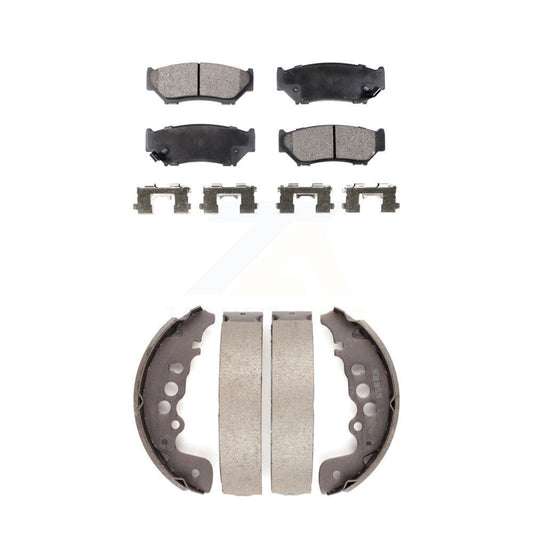 [Avant + Arrière] Kit de plaquette (céramique) de frein pour 1999-2004 Chevrolet Tracker Suzuki Vitara KTN-100094
