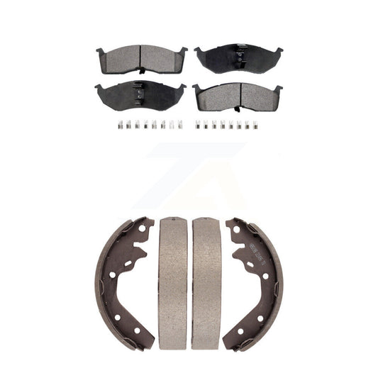 [Avant + Arrière] Kit de plaquette (céramique) de frein pour 1995-1997 Neon Dodge Plymouth KTN-100109