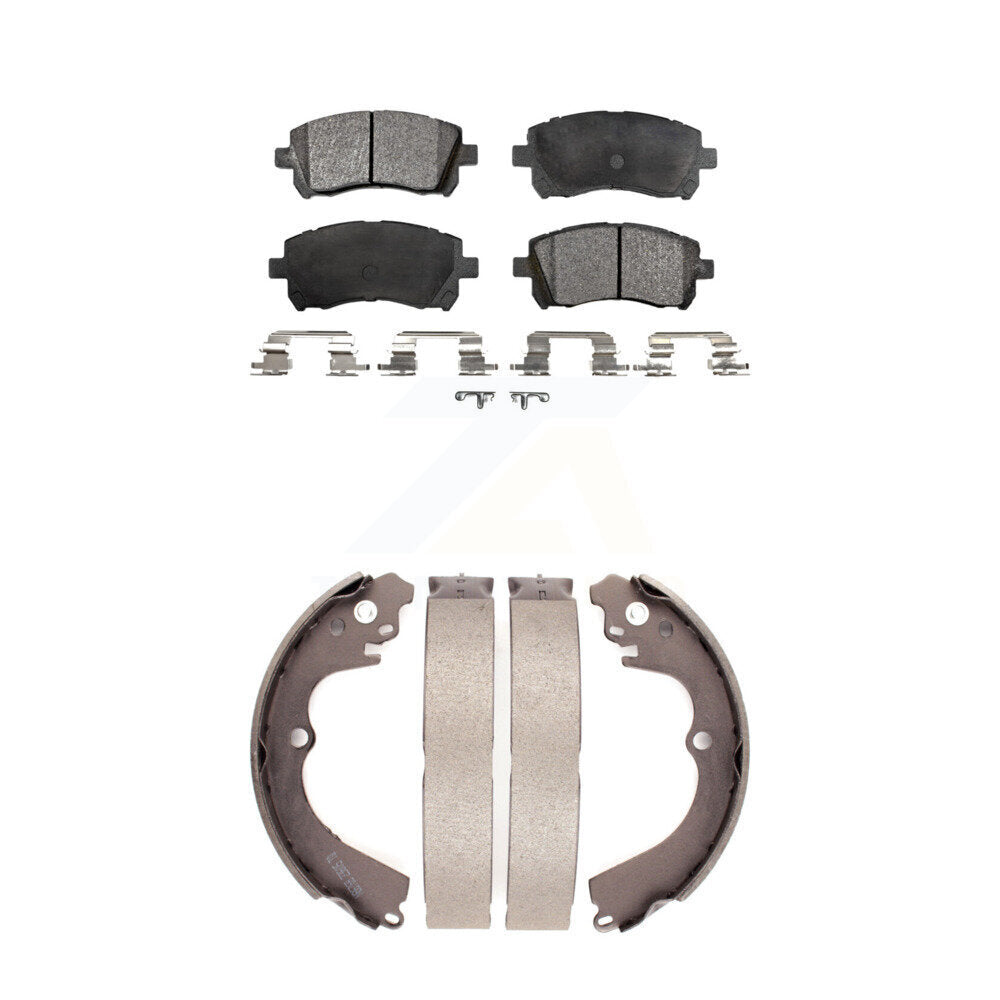 [Avant + Arrière] Kit de plaquette (céramique) de frein pour Subaru Outback Forester Legacy Impreza KTN-100137