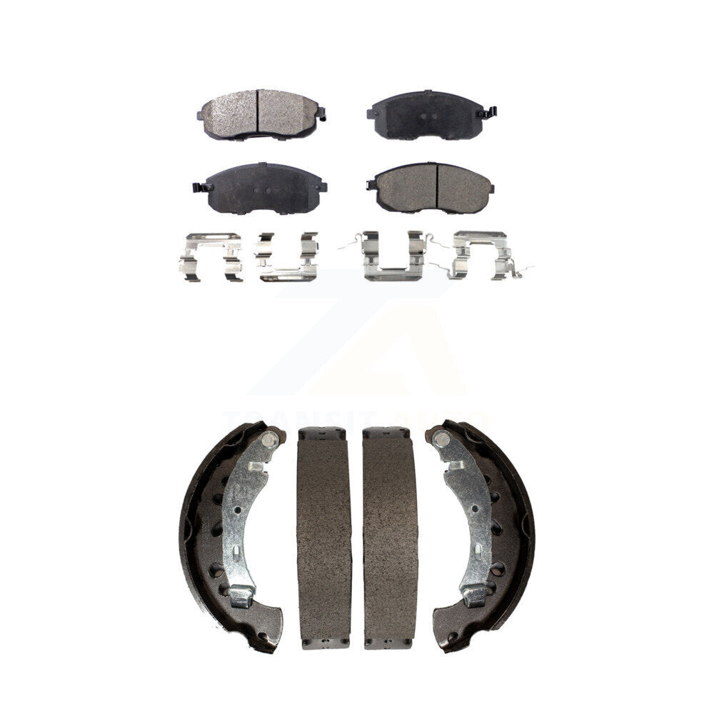 [Avant + Arrière] Kit de plaquette (céramique) de frein pour 2013-2019 Nissan Sentra KTN-100149