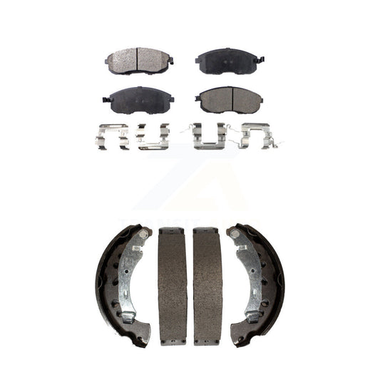 [Avant + Arrière] Kit de plaquette (céramique) de frein pour 2013-2019 Nissan Sentra KTN-100149