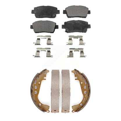 [Avant + Arrière] Kit de plaquette (céramique) de frein pour Toyota Prius Scion xB xA Celica KTN-100156