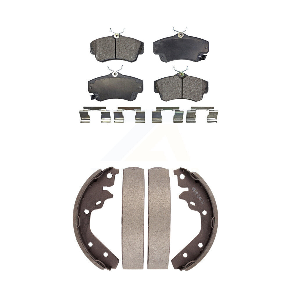 [Avant + Arrière] Kit de plaquette (céramique) de frein pour 2003-2005 Dodge Neon SRT-4 KTN-100164