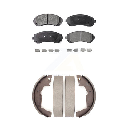 [Avant + Arrière] Kit de plaquette (céramique) de frein pour 2001-2005 Pontiac Aztek KTN-100170
