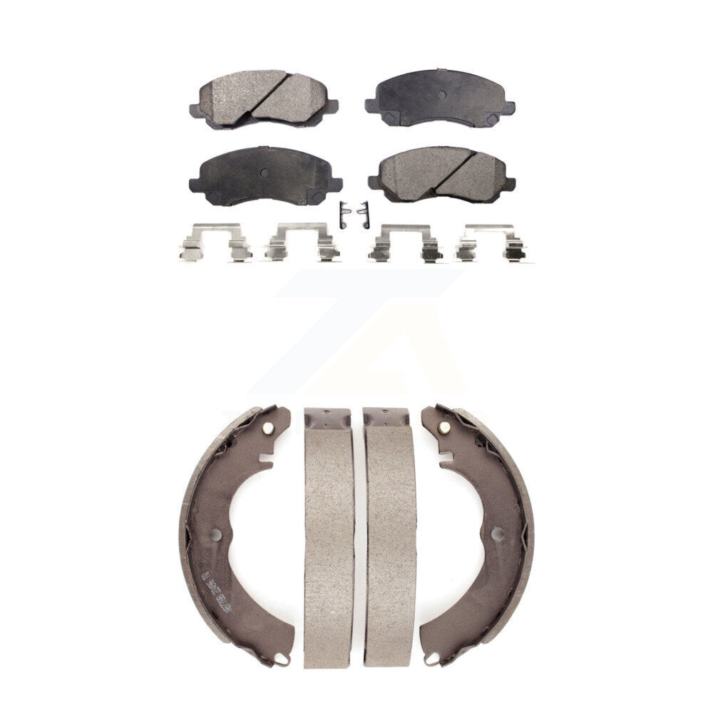 [Avant + Arrière] Kit de plaquette (céramique) de frein pour Mitsubishi Lancer KTN-100183