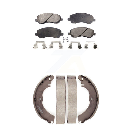 [Avant + Arrière] Kit de plaquette (céramique) de frein pour Mitsubishi Lancer KTN-100183