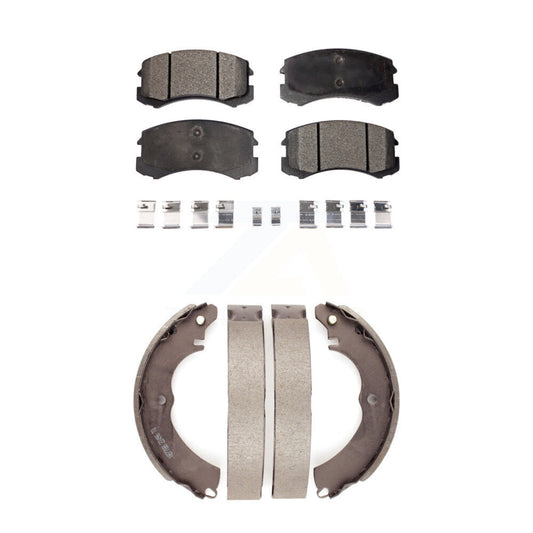 [Avant + Arrière] Kit de plaquette (céramique) de frein pour Mitsubishi Lancer KTN-100190