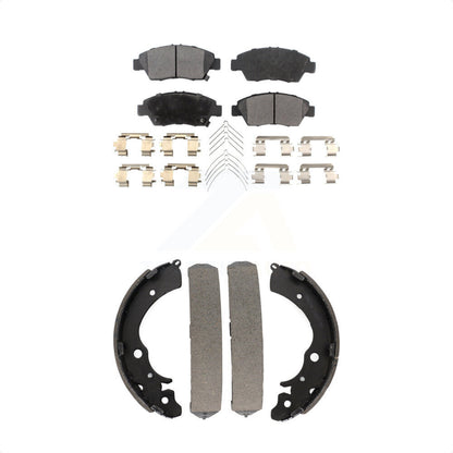 [Avant + Arrière] Kit de plaquette (céramique) de frein pour Honda Civic KTN-100210 par Transit Auto