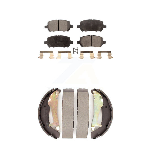 [Avant + Arrière] Kit de plaquette (céramique) de frein pour Chevrolet Cobalt Pontiac G5 KTN-100213