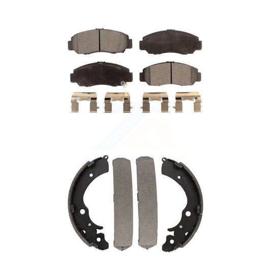 [Avant + Arrière] Kit de plaquette (céramique) de frein pour Honda Accord Civic KTN-100214