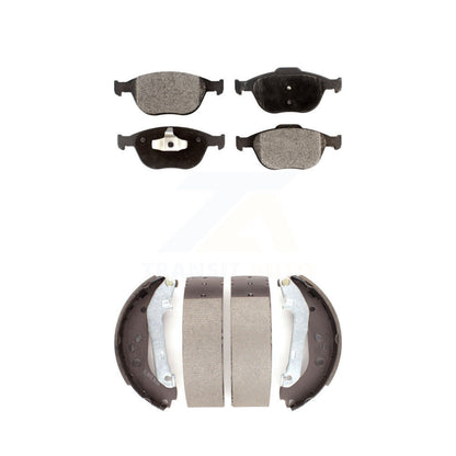 [Avant + Arrière] Kit de plaquette (céramique) de frein pour 2010-2013 Ford Connect KTN-100217