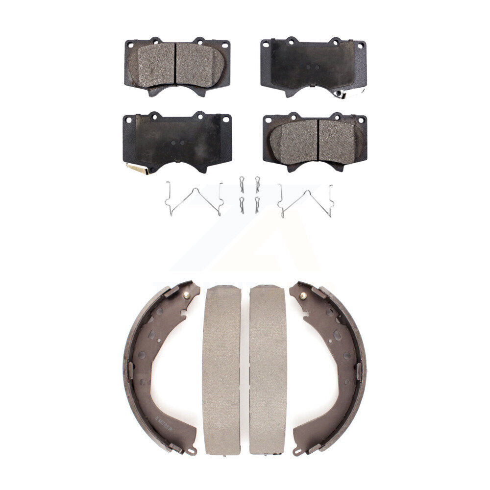 [Avant + Arrière] Kit de plaquette (céramique) de frein pour Toyota Tundra KTN-100219