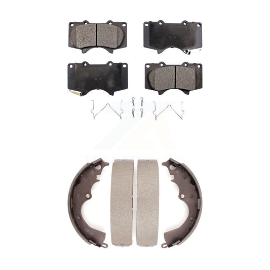 [Avant + Arrière] Kit de plaquette (céramique) de frein pour Toyota Tacoma KTN-100220
