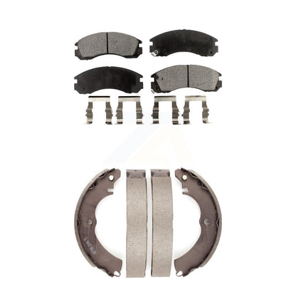 [Avant + Arrière] Kit de plaquette (céramique) de frein pour Mitsubishi Lancer KTN-100232