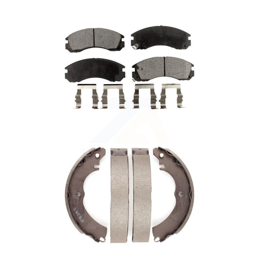 [Avant + Arrière] Kit de plaquette (céramique) de frein pour Mitsubishi Lancer KTN-100232