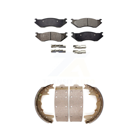 [Avant + Arrière] Kit de plaquette (céramique) de frein pour 2003 Dodge Ram 1500 Van KTN-100239